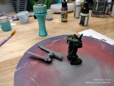 Macross II Tomahawk Painted 1